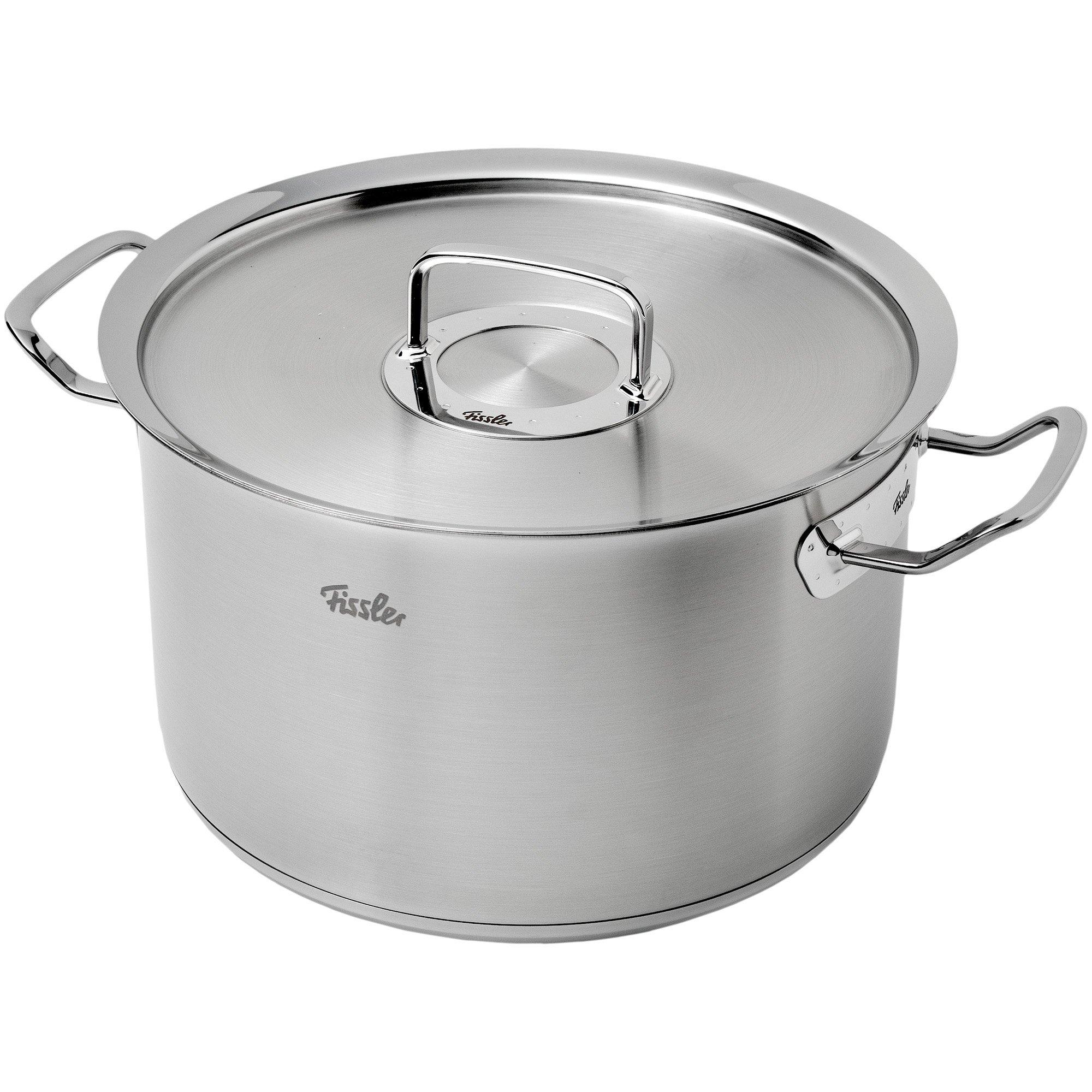 Cuit-vapeur inox, Elysée Cuisinox Couzon 20/22/24 cm.