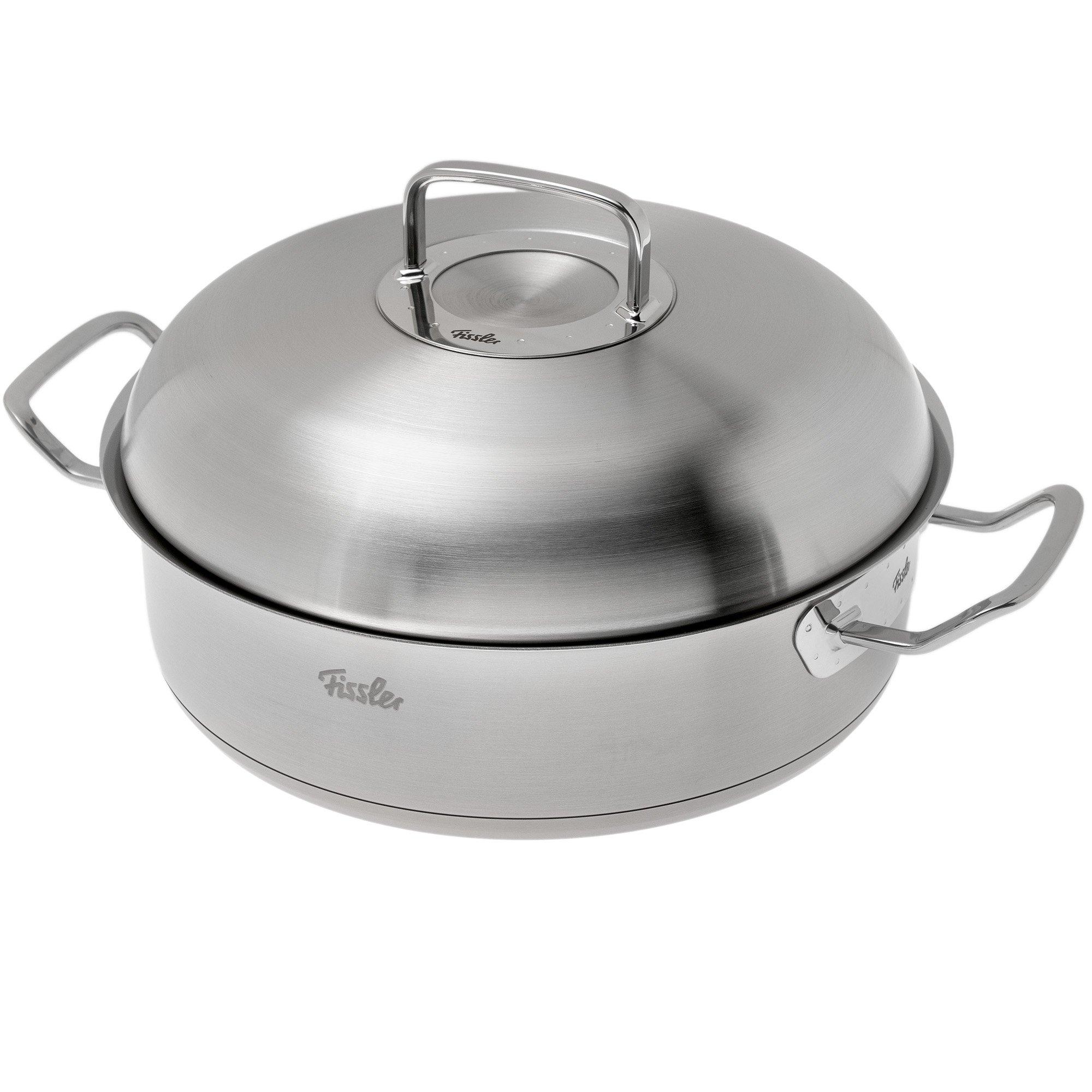 Fissler Original Profi Collection 084-588-28-000 gratin pan with high lid, 28 cm