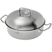 Fissler Original Profi Collection 084-588-28-000 sartén para gratinar con tapa alta, 28 cm