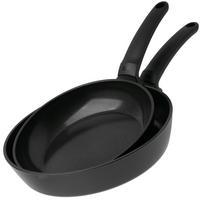 Afbeelding voor Fissler Ceratal Evo Comfort 113-001-02-100-0 Orbit Black, 2-delige koekenpannenset, 24 en 28cm
