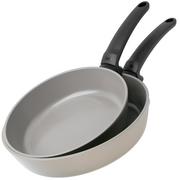 Afbeelding voor Fissler Ceratal Evo Comfort 113-002-02-100-0 Warm Grey, 2-delige koekenpannenset, 24 en 28cm