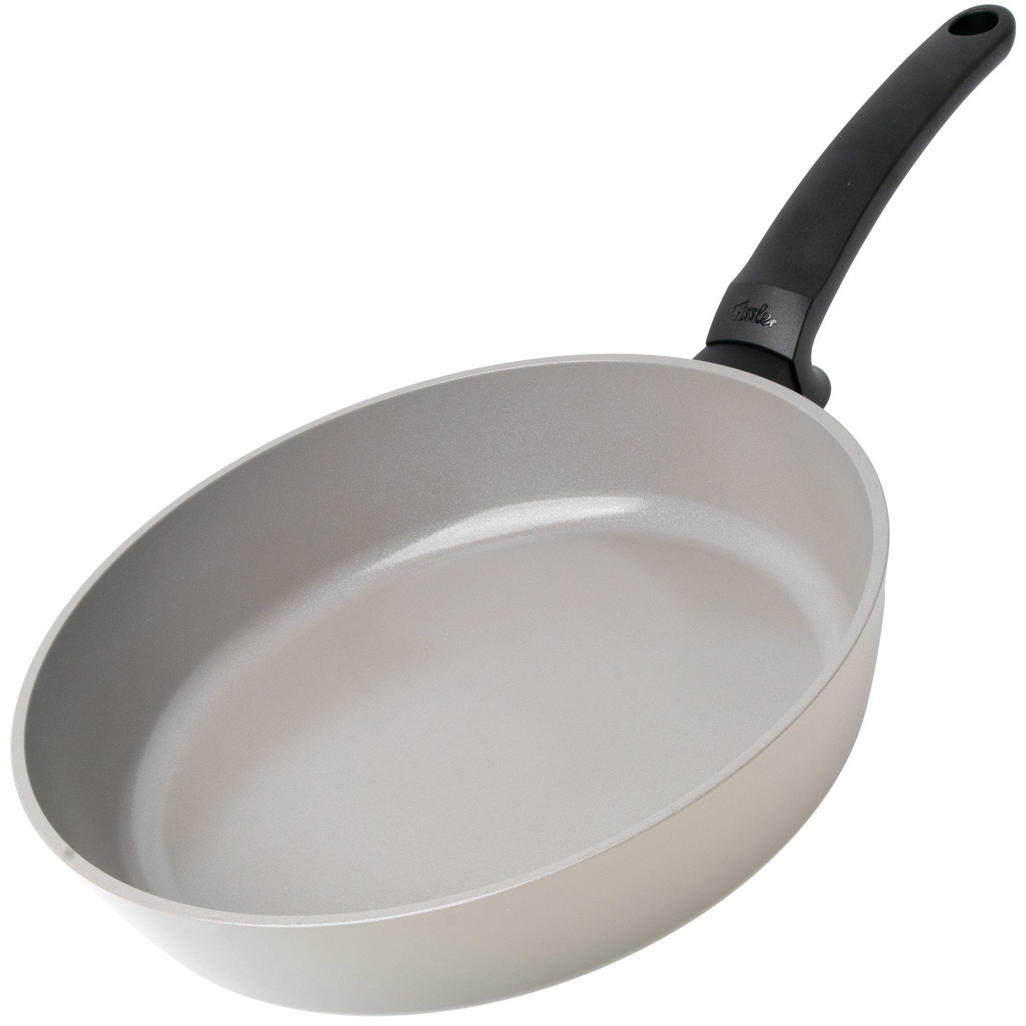 Fissler Ceratal Evo Comfort 113-002-28-100-0 Warm Grey, koekenpan 28 cm