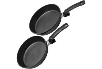 Fissler Adamant Comfort 159-105-02-101 koekenpanset, 24 en 28 cm