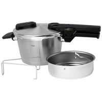Bild für Fissler Vitaquick Premium 602-210-02-070-0 Schnellkochtopf mit Dämpfeinsatz, 18 cm, 2,5 L
