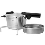 Bild für Fissler Vitaquick Premium 602-410-04-070-0 Schnellkochtopf mit Dämpfeinsatz, 22 cm, 4,5 L