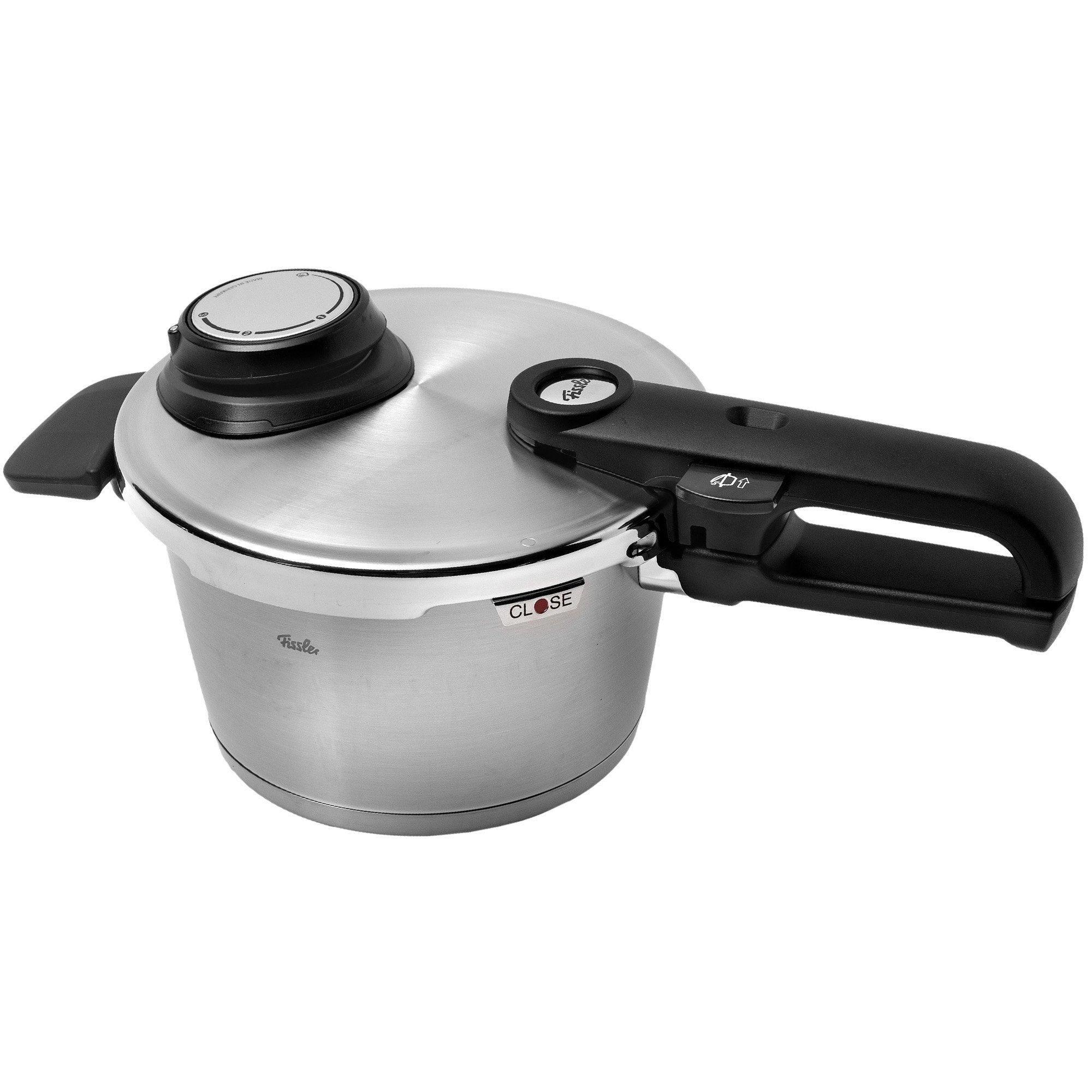 Fissler Vitaquick Premium 602-810-11-000-0, Set autocuiseurs 2 pièces, 26  cm, 4,0 en 8,0 litres