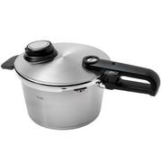 Fissler Vitavit Premium 622-412-04-070 olla a presión 22 cm, 4.5L con inserto de vapor