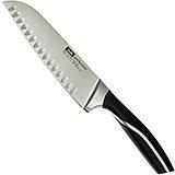 Swiss Classic Couteau De Cuisine-Santoku, Lame Alvéolée, Acier Inoxydable[J526] - Maison