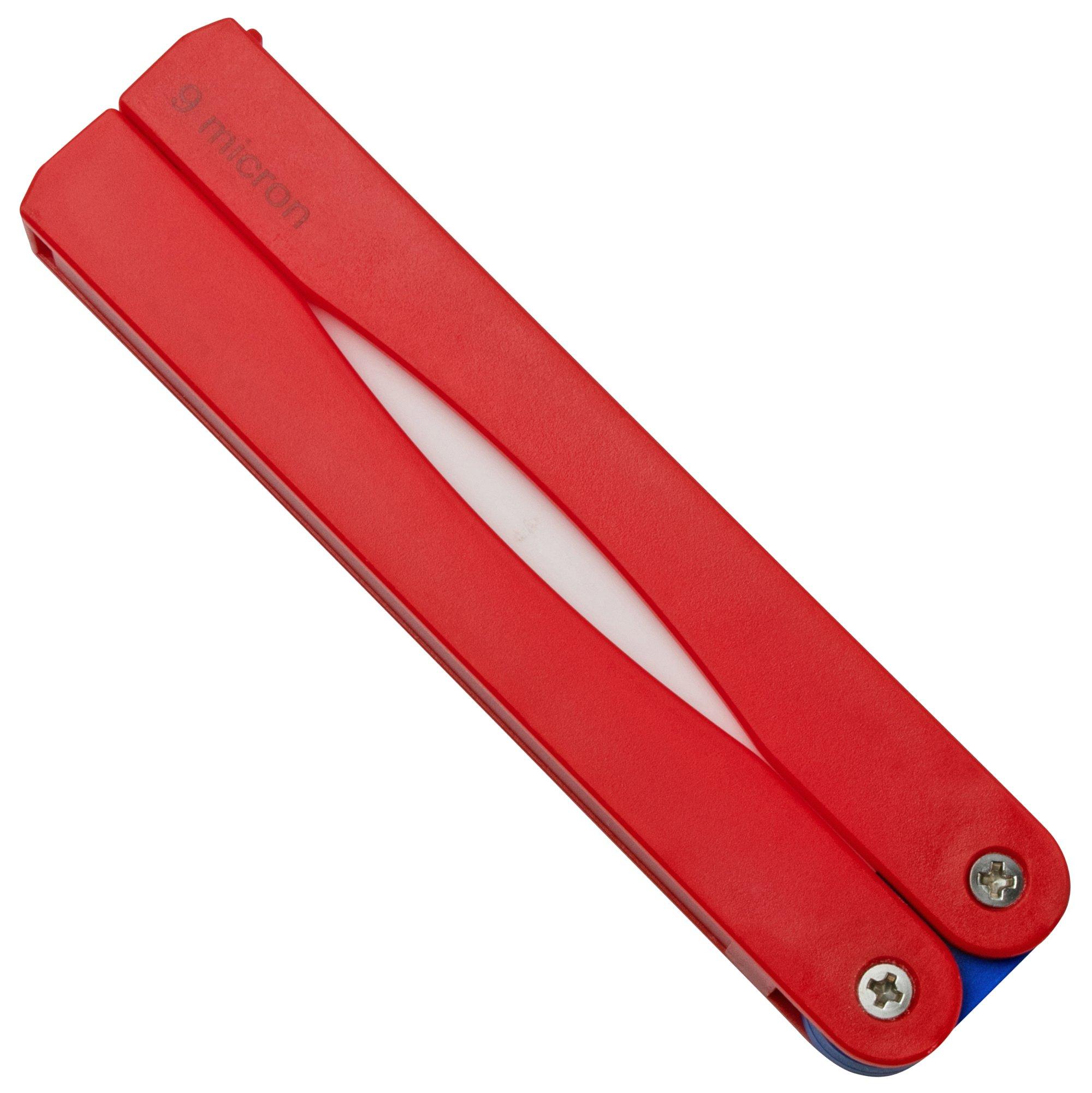 Fällkniven Foldable Sharpener FDC fusil d'aiguisage diamant et céramique, 25 et 9 microns