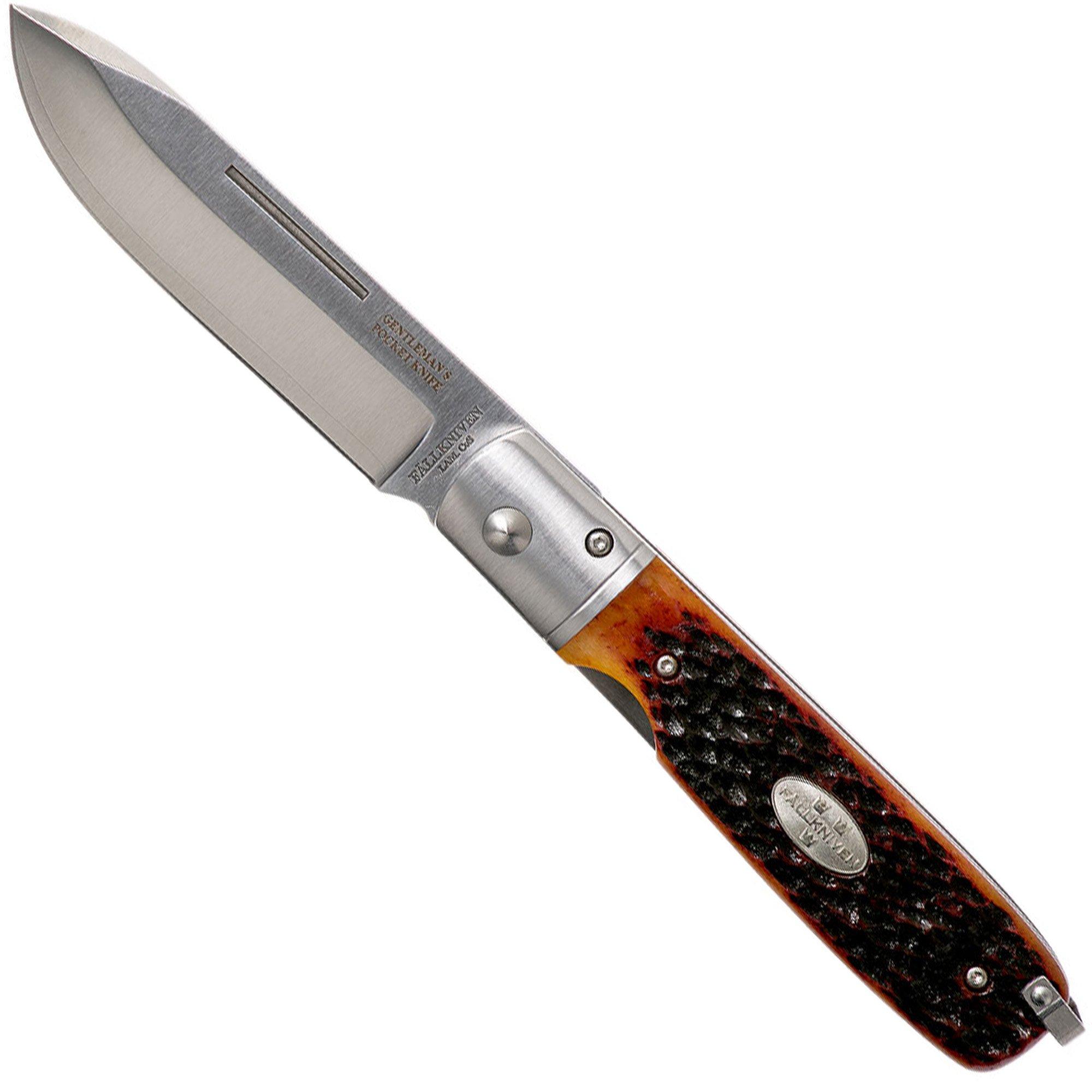 Fällkniven GPs Gentleman's Pocket knife Jigged Bone