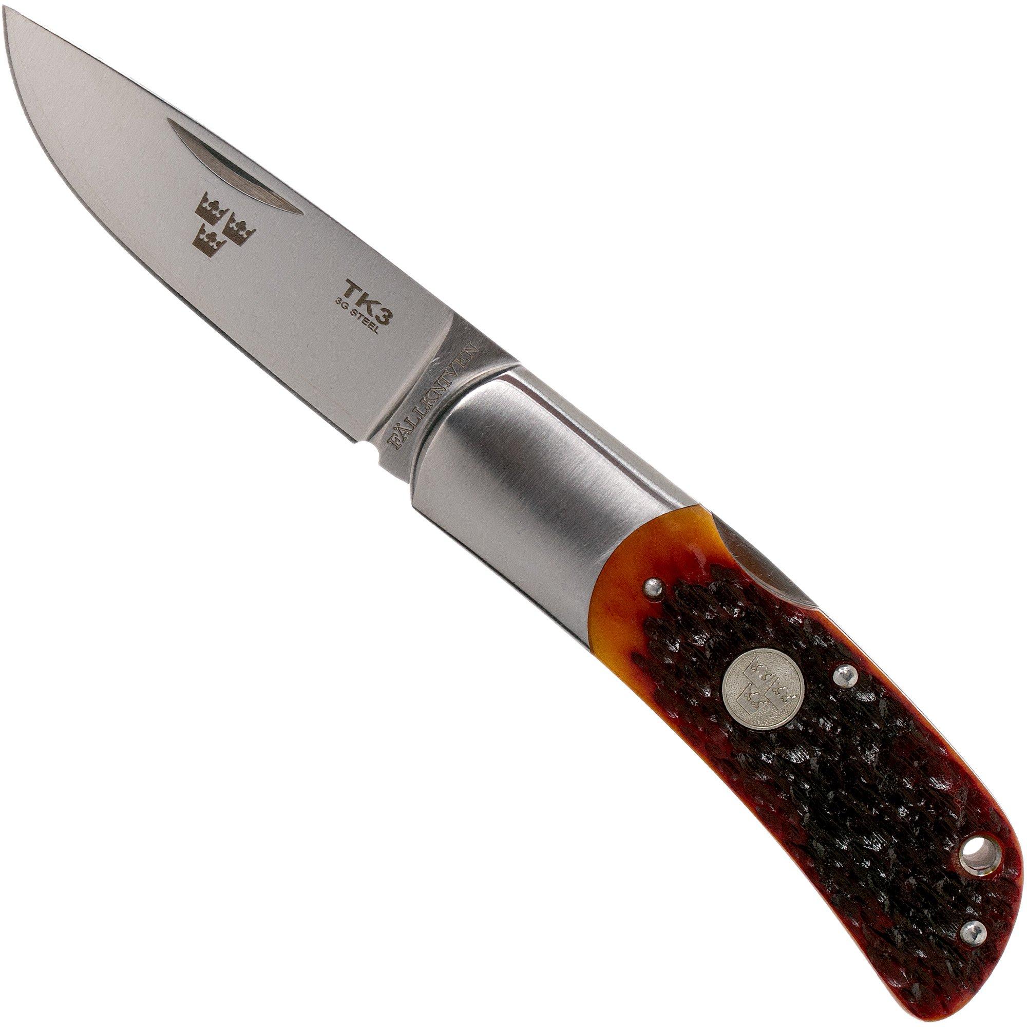 Fällkniven TK3 Tre Kronor Jigged Bone TK3jbc Herrenmesser