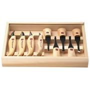 Afbeelding voor Flexcut Deluxe Palm & Knife Set KN700, houtsnijset