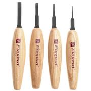 Afbeelding voor Flexcut Chisel Micro Tool Set MT100, microbeitelset, 4-delig