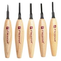 Afbeelding voor Flexcut Mixed Profile Micro Tool Set 3 mm MT930, microgutsenset, 5-delig