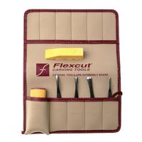 Image for Flexcut Lino & Relief Printmaking Set 5-Piece SK130, lino cutting set