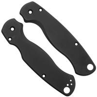 Afbeelding voor Flytanium Spyderco Paramilitary 2 Classic Scales FLY0030BK Black Titanium, handgreepschalen