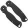 Afbeelding voor Flytanium Spyderco Paramilitary 2 Classic Scales FLY0030BK Black Titanium, handgreepschalen