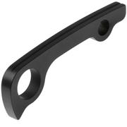 Afbeelding voor Flytanium Spyderco Paramilitary 2 Classic Backspacer FLY0557BK Black Titanium, backspacer