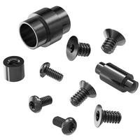 Afbeelding voor Flytanium Spyderco Para 3 Hardware Kit FLY0602BK Black Titanium, hardware set