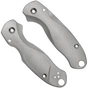 Flytanium Spyderco Para 3 Scales, Lotus Titanium, plaquettes de manche