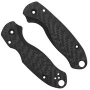 Flytanium Spyderco Para 3 Scales, Lotus Carbonfiber 