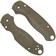 Image pour Flytanium Spyderco Para 3 Scales, Lotus Green Canvas Micarta, plaquettes de manche