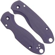 Flytanium Spyderco Para 3 Scales, Lotus Purple G10