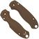 Image pour Flytanium Spyderco Para 3 Scales, Lotus Earth Brown G10, plaquettes de manche