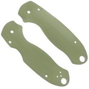 Flytanium Spyderco Para 3 Scales, Lotus Jade G10, guancette