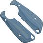 Image for Flytanium CRKT Minimalist Flex FLY-1100BL Blue Micarta Scales