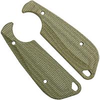 Bild für Flytanium CRKT Minimalist Flex FLY-1101 Green Micarta Scales, Griffschalen
