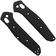 Image pour Flytanium Benchmade 940 Osborne Handle Kit 1150 Black DLC Titanium Radar Scales, Titanium Hardware