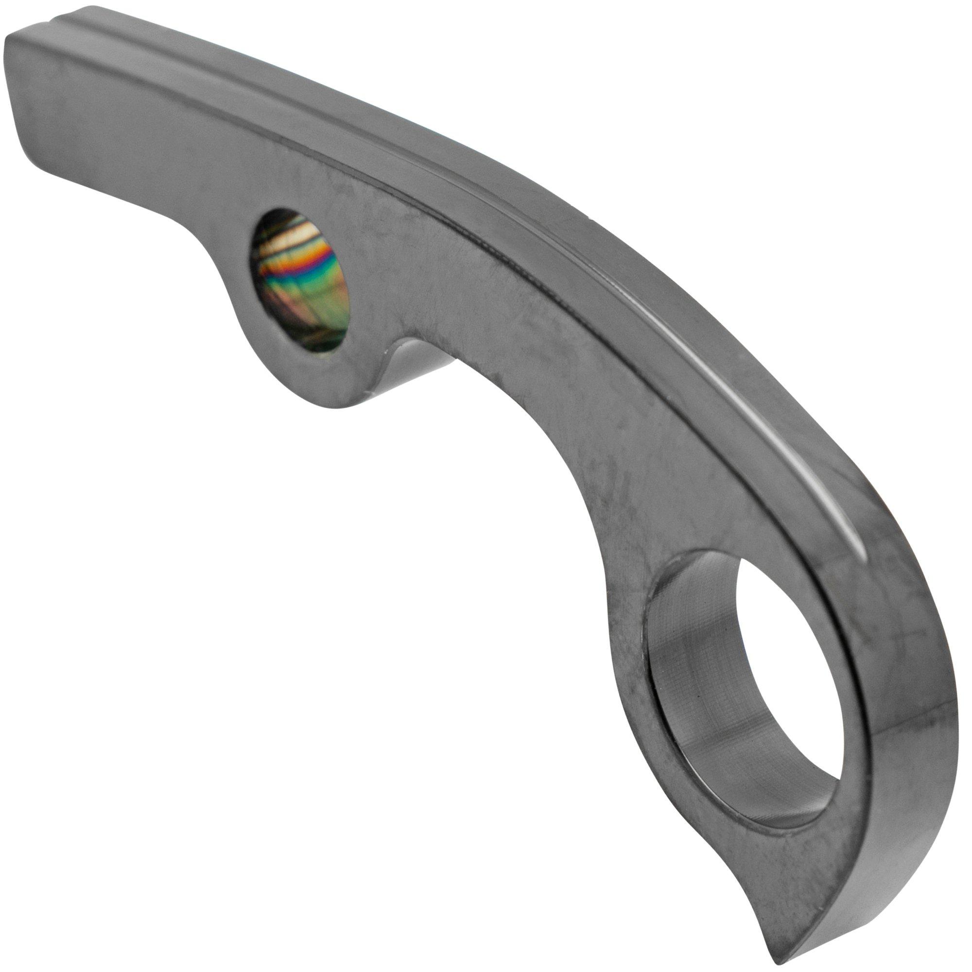 Backspacer Flytanium Spyderco Paramilitary 3 FLY-1170BK Black Titanium
