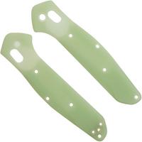 Bild für Flytanium Benchmade 940 Osborne Handle Kit FLY-1171NJ Jade G-10 Radar Scales, Titanium Hardware, Griffschalen