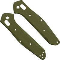 Afbeelding voor Flytanium Benchmade 940 Osborne Handle Kit FLY-1171OD, OD Green G-10 Radar Scales, Titanium Hardware