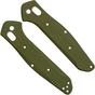 Bild für Flytanium Benchmade 940 Osborne Handle Kit FLY-1171OD, OD Green G-10 Radar Scales, Titanium Hardware, Griffschalen