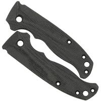 Afbeelding voor Flytanium Demko AD 20.5, FLY-1188BC Bandwidth Scales, Black Canvas Micarta, handgreepschalen