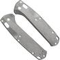 Image pour Flytanium Benchmade Taggedout FLY-1208S Titanium Stonewashed Scales, plaquettes de manche