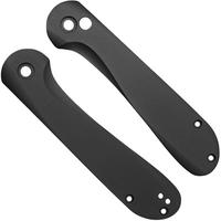 Bild für Flytanium Civivi Elementum Button Lock FLY-1257BK Black DLC Titanium Scales, Griffschalen