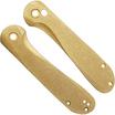 Afbeelding voor Flytanium Civivi Elementum Button Lock FLY-1258 Stonewashed Brass Scales