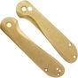 Image pour Flytanium Civivi Elementum Button Lock FLY-1258 Stonewashed Brass Scales