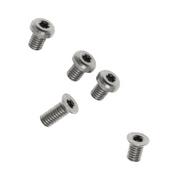 Flytanium Arcade Screw Set 1284S Satin Titanium