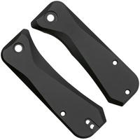 Bild für Flytanium Banter 1287BK Groove Black Titanium Scales, Griffschalen