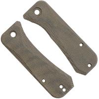 Image pour Flytanium Banter 1288 Groove Green Canvas Micarta Scales