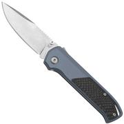 Flytanium Arcade Shark-Lock 1307 Stonewashed, Blue Aluminum Carbon Inlay, zakmes