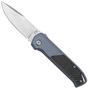 Image for Flytanium Arcade Shark-Lock 1307 Stonewashed, Blue Aluminum Carbon Inlay, pocket knife