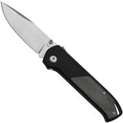 Flytanium Arcade Shark-Lock 1309 Stonewashed, Void Black Aluminum Micarta Inlay, zakmes