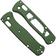 Afbeelding voor Flytanium Benchmade Bugout Modulator Scales FLY-1315FG, Aluminum Olive Drab, handgreepschalen