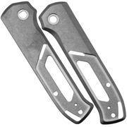 Flytanium Arcade Handle Set 1348 Stonewashed Titanium Scales, guancette