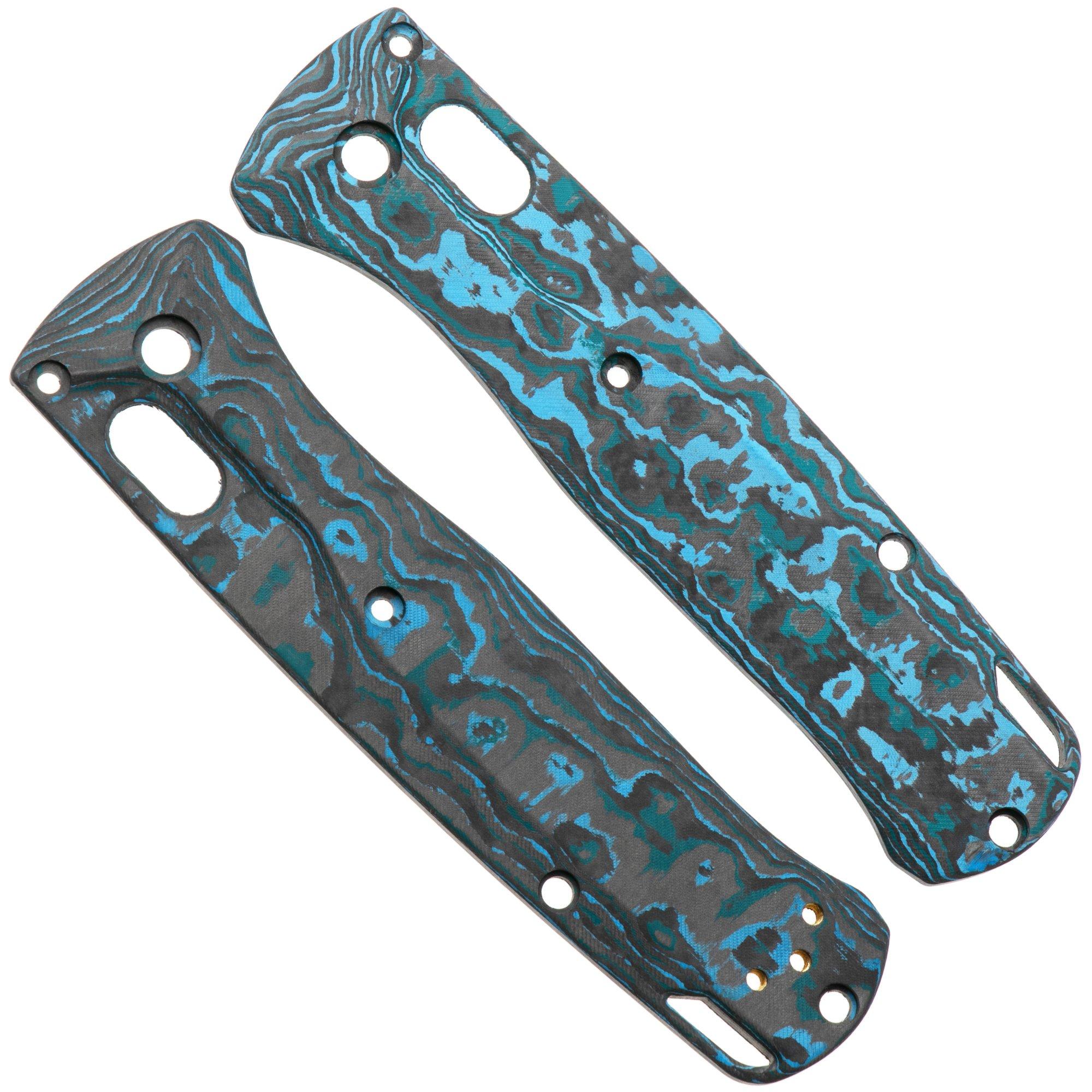 Okładziny Flytanium Benchmade Bugout Crossfade Scales FLY-1362AS, Arctic Storm Carbon Fiber